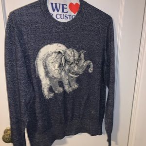 Louis Vuitton Elephant Graphic Sweater